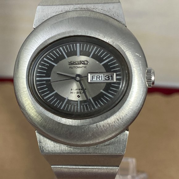 SOLD Vintage 1960's Seiko Automatic 21 Jewels Hi-Beat - Picture 5 of 6